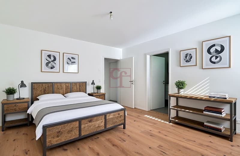 Chambre 1 (simulation d'ameublement)