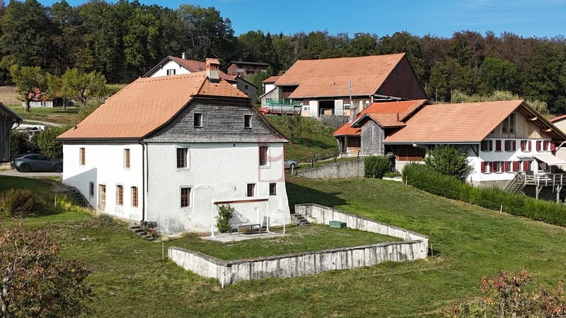 Belle propriété de caractère avec vue imprenable à 5min de Bulle (2)