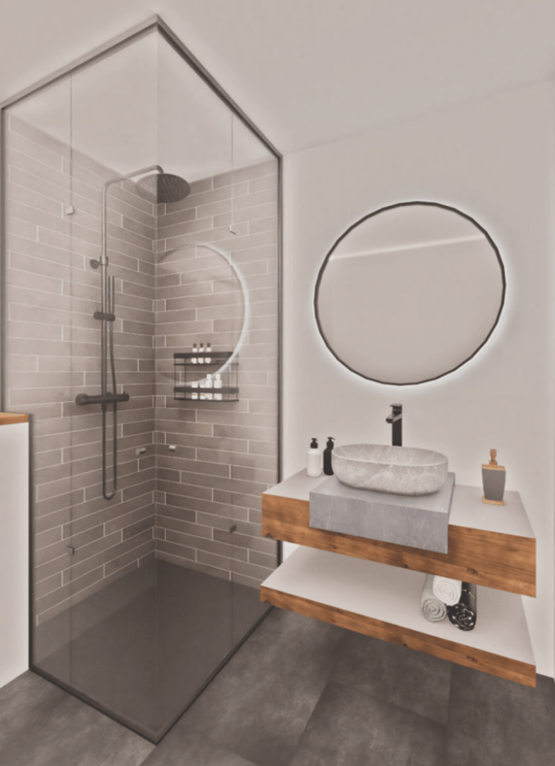 Nouvel appartement 2.5 pièces dans l'un des plus anciens hameaux, Hohnegg, au-dessus de Saas-Fee. Accès sportif depuis le centre du village, Lomatte ou Wildi. Accessible en vélo électrique toute l'année. (5)