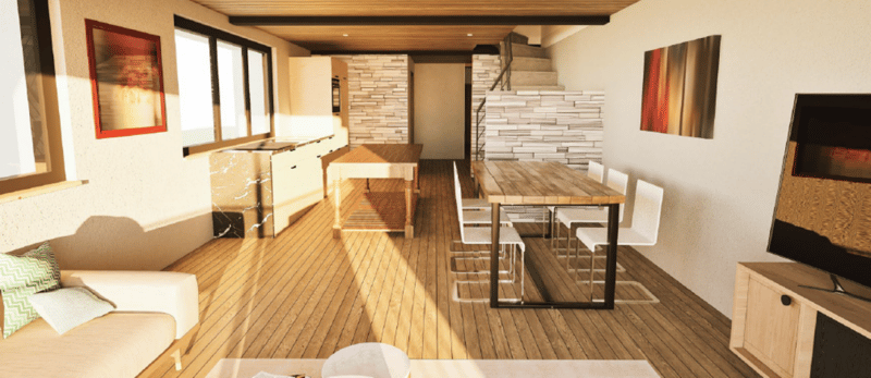 Primavera Saas-Grund. Maisonette. Managed second home. (3)