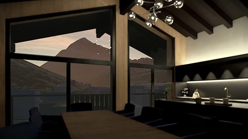 Spring Saas-Grund new attic apartment. Wellness in the house. (8)