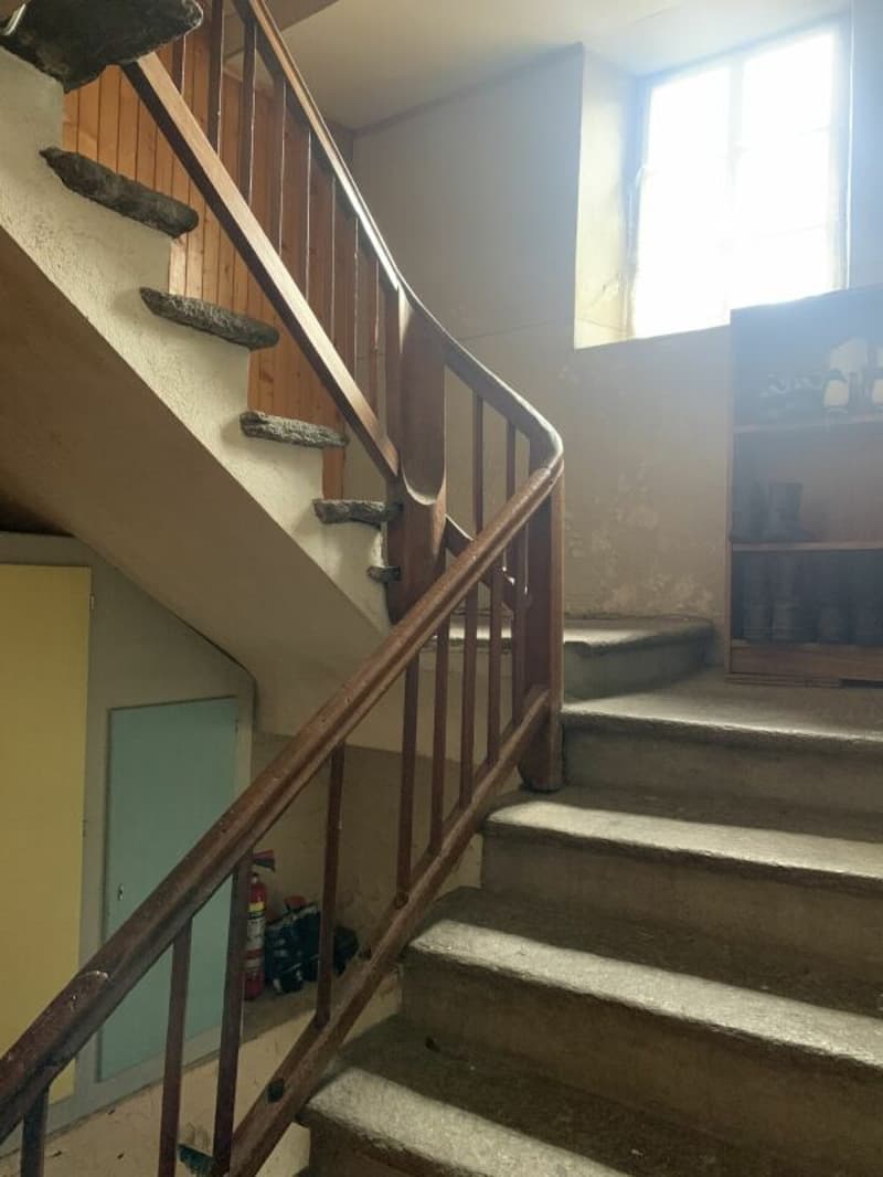 2.5 room apartment in the old Café du DOME in Saas-Grund. (6)