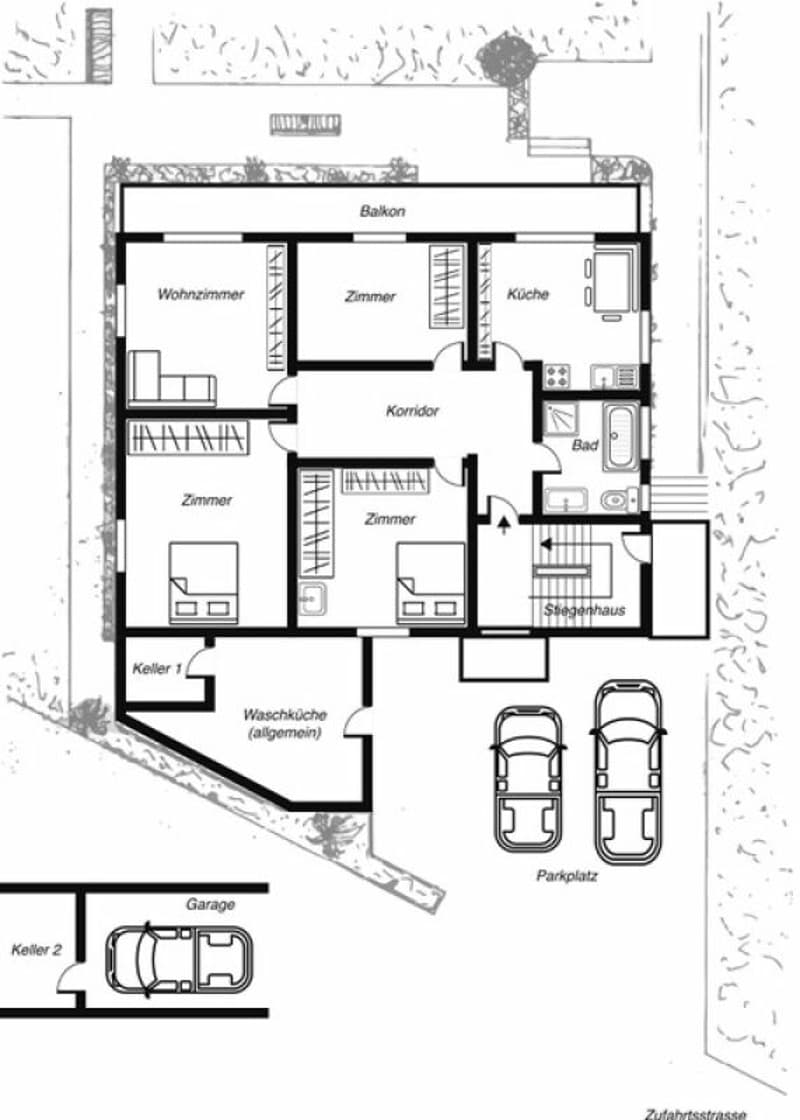 Beautiful Schönegg very comfortable 4.5 room apartment (2)