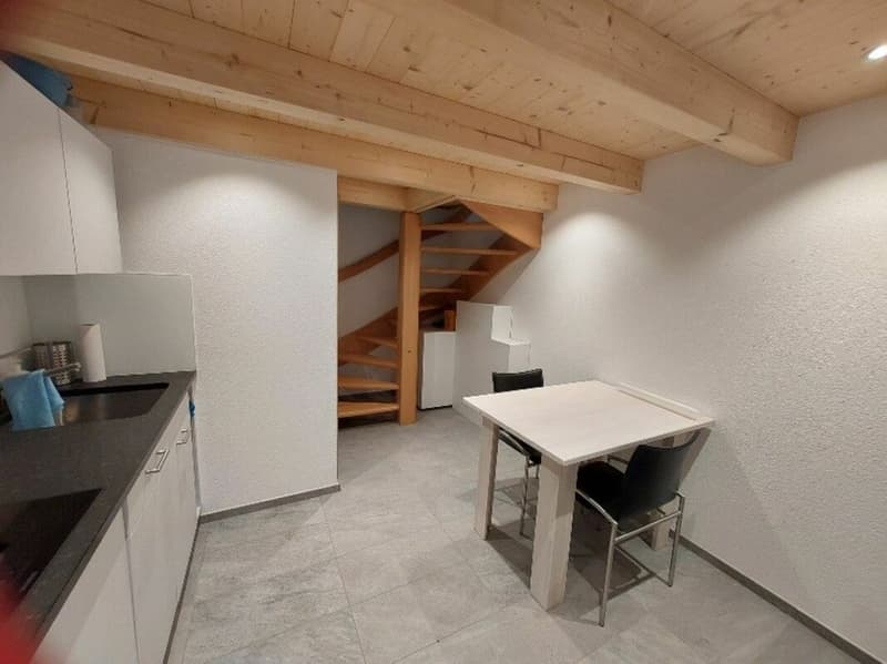 Brand new gem in the sunny Wildi in Saas-Fee. Main residence (13)