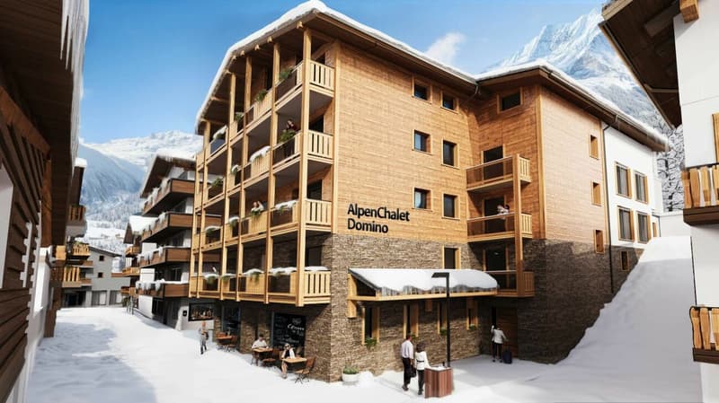 Domino Alpenchalet Neubau 2026. Klassische Zweitwohnung ohne Mietverpflichtung. (1)