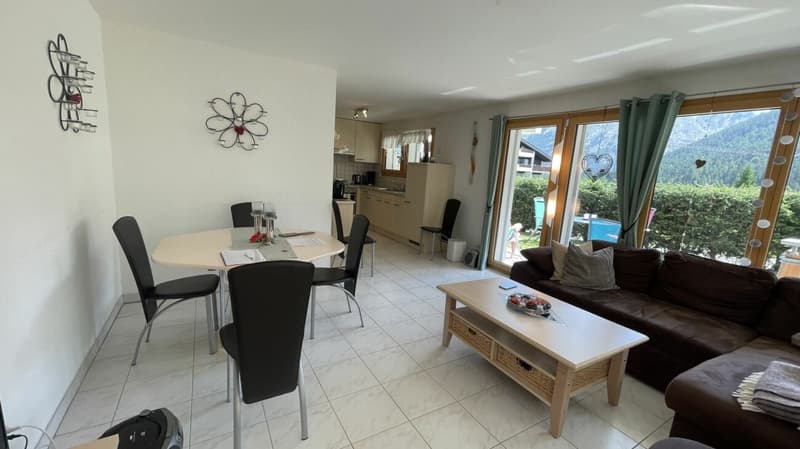 Snowfun B 3.5 bedroom garden apartment 150 meters from Staffelwald, Ski-Lift. Ski in ski out. (4)