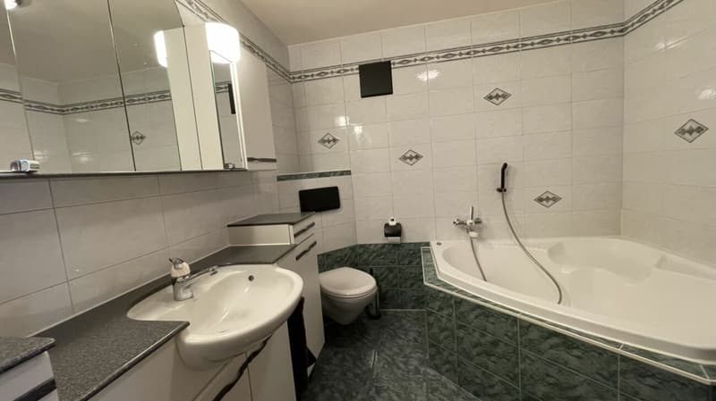 Moderne 4.5 Zimmerwohnung mit unverbautem Blick. 3. Stock Süd-Ost mit Morgen-und Nachmittagsonne. (7)