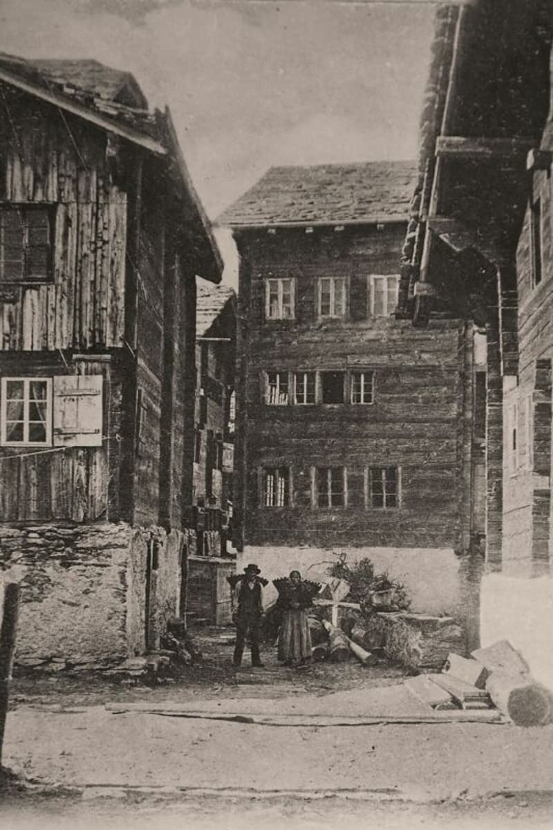 Traditionelle 2.5 Zimmerwohnung in altem Walliserhaus. (10)