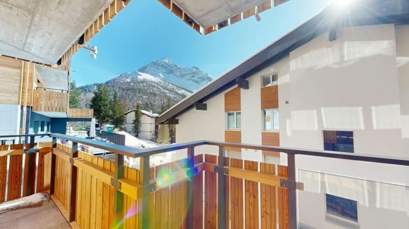 Alphubel Peak dem Himmel so nah. Neubau 2025. Mit Süd-und Ostbalkon. (10)