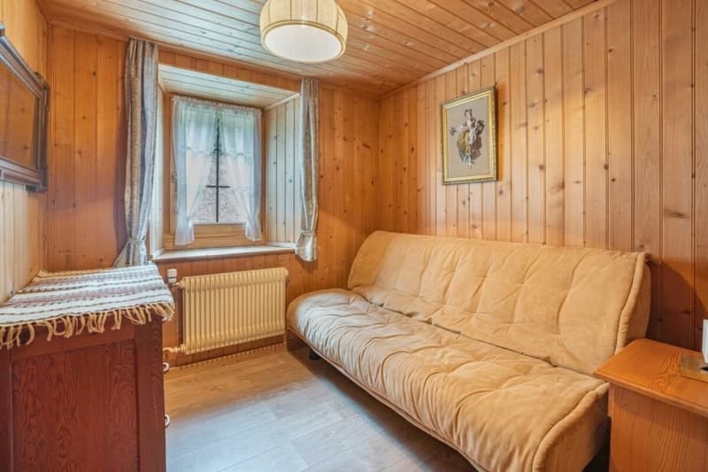 Wohnung in originalem Walliserhaus in einem der ältesten Weiler des Saastal. (7)