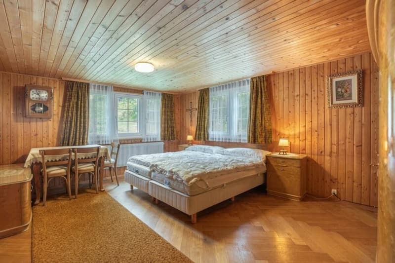Wohnung in originalem Walliserhaus in einem der ältesten Weiler des Saastal. (5)