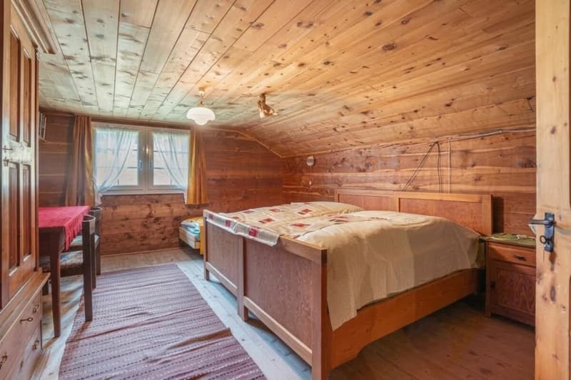 Wohnung in originalem Walliserhaus in einem der ältesten Weiler des Saastal. (6)