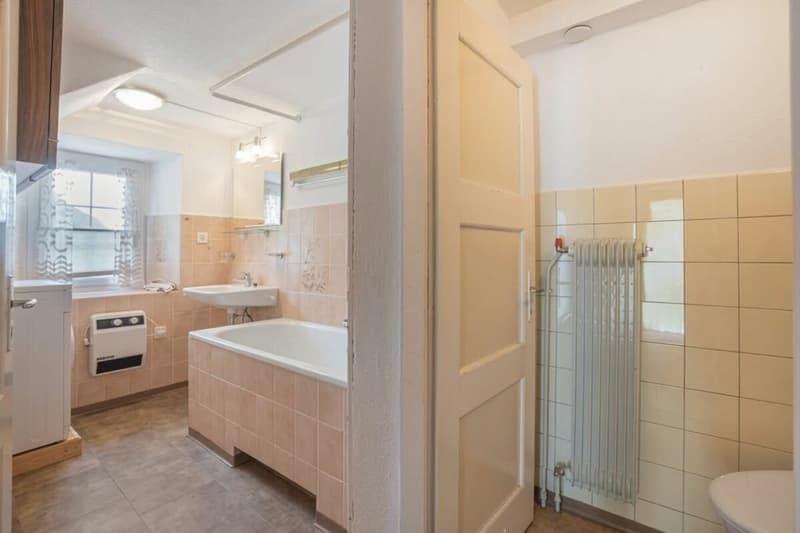 Wohnung in originalem Walliserhaus in einem der ältesten Weiler des Saastal. (10)
