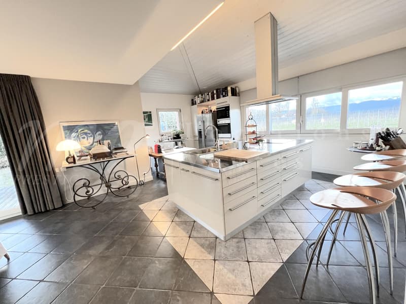 SUPERBA CASA INDIVIDUALE DI 250 m2 abitabile - INCANTEVOLE GIARDINO RECINTATO - ALBERATO - E CALMO DI 1100 m2 (4)