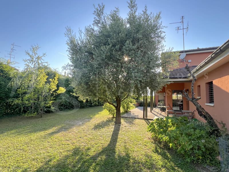 SPLENDIDA CASA INDIVIDUALE DI 250 m2 - INCANTEVOLE GIARDINO RECINTATO - ALBERATO - E CALMO DI 1100 m2 (5)