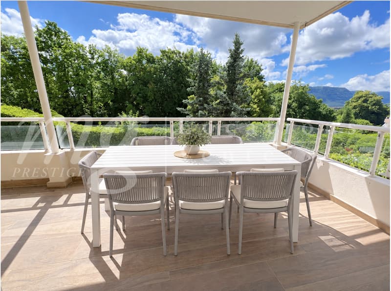 MAGNIFIQUE APPARTEMENT DE 7 PIECES DE 251 m2 PPE AVEC LARGE TERRASSE & VUE DEGAGEE VERDURE (2)