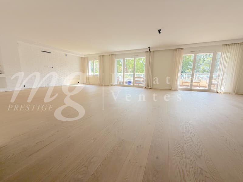 MAGNIFIQUE APPARTEMENT DE 7 PIECES DE 251 m2 PPE AVEC LARGE TERRASSE ET VUE DEGAGEE VERDURE (5)
