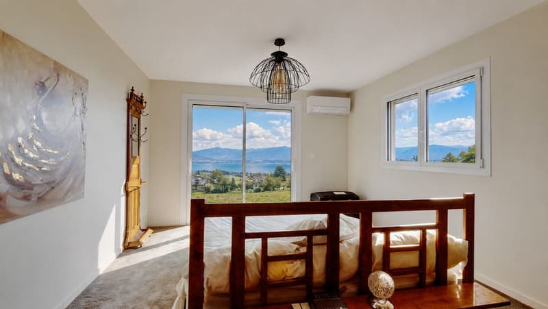 Villa individuelle avec vue spectaculaire sur le lac et le Mont Blanc (13)