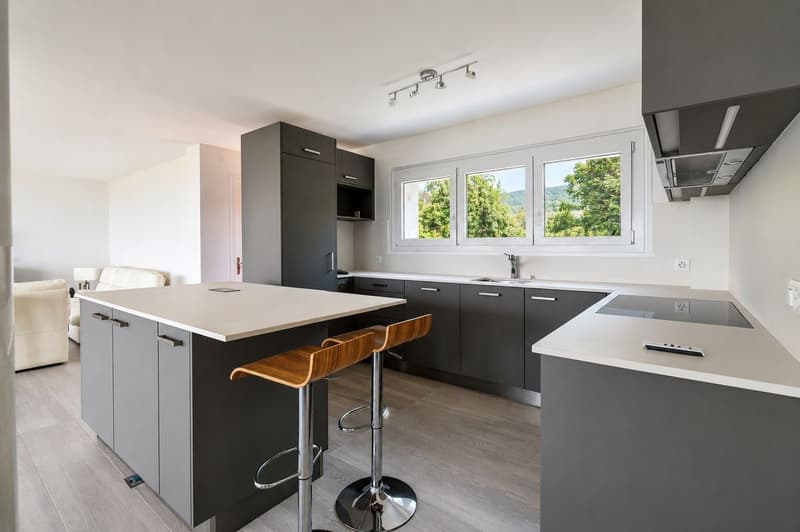 Architekten-Villa Mitten in den Weinbergen Seeblick Spektakulär (5)
