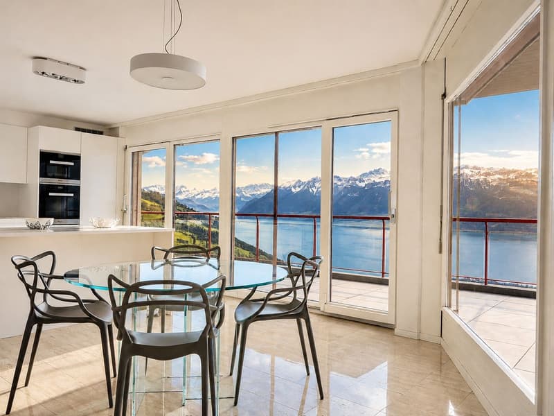 Superbe Duplex Terrasse Vue Lac Époustouflante (3)