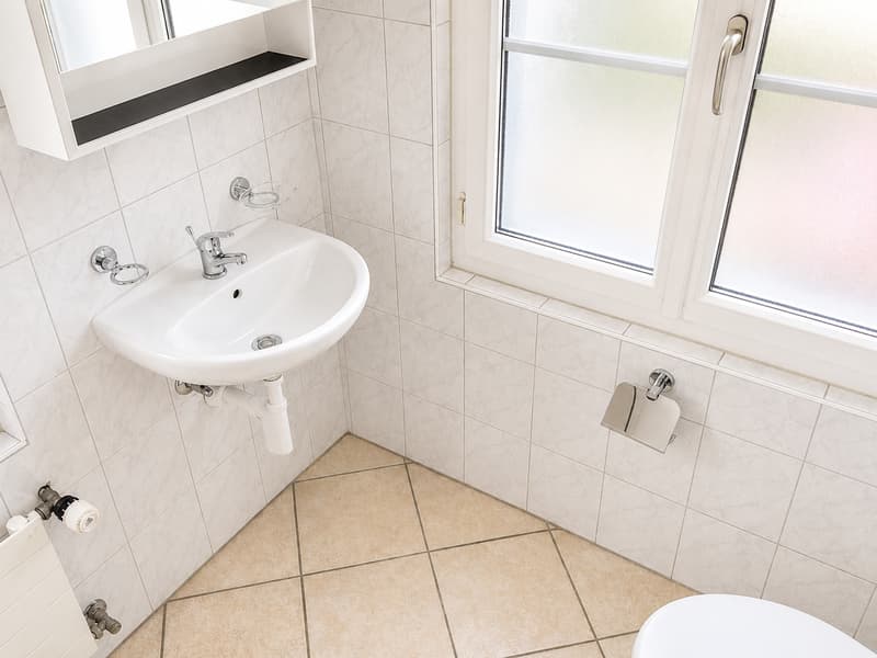 Appartement calme de 4 pièces au rez-de-chaussée avec espace de séjour spacieux (8)