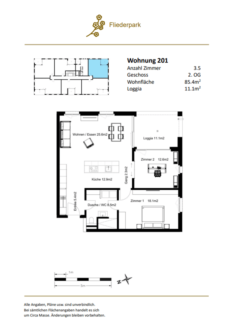 Modern 3.5-room apartment in Aarburg (11)