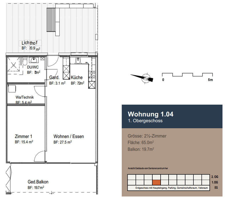 Moderne 2.5-Zimmer-Wohnung in Zofingen – altersgerecht und komfortabel (7)