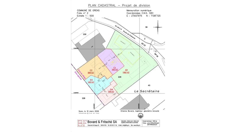 SOLD - 9 new apartments PPE with 3.5 to 4.5 rooms for sale in Grens from CHF 695’000.– (5)