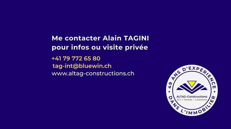 SOLD - 9 new apartments PPE with 3.5 to 4.5 rooms for sale in Grens from CHF 695’000.– (7)