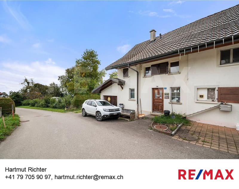Découvrez cette charmante maison mitoyenne avec vue imprenable sur les Préalpes ! (1)