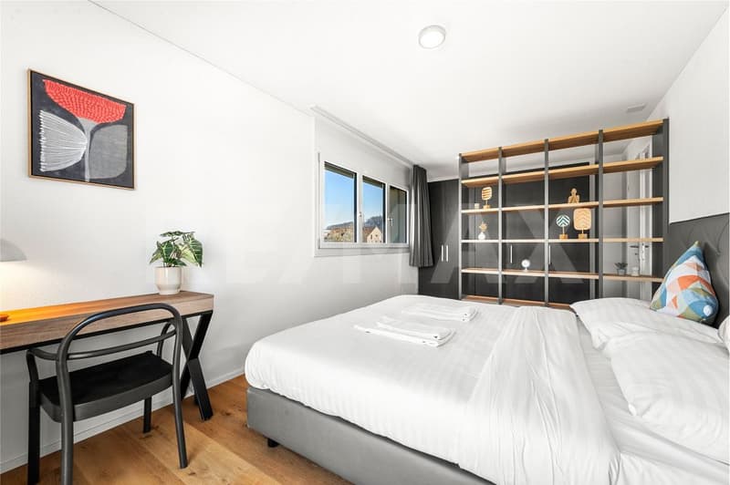 Magnifique attique meublé de 2,5 pièces avec terrasse de 65 m² à Avenches (5)