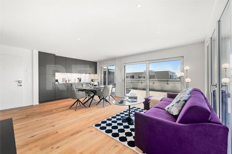 Magnifique attique meublé de 2,5 pièces avec terrasse de 65 m² à Avenches (8)