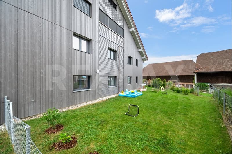 Appartement 4.5 pièces avec grand jardin privatif confort moderne et cadre verdoyant à Russy (6)
