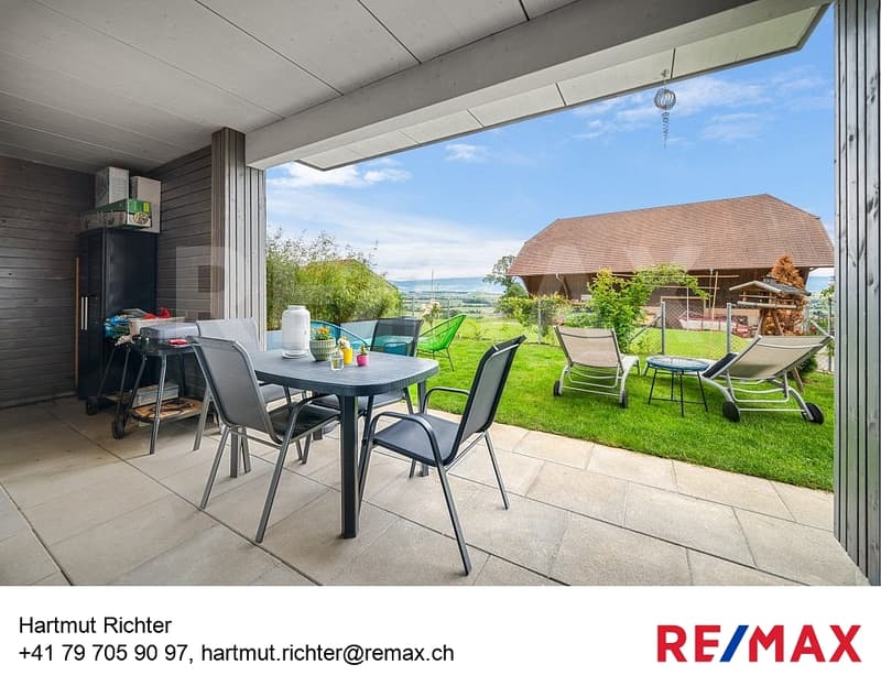 Appartement 4.5 pièces avec grand jardin privatif confort moderne et cadre verdoyant à Russy (1)