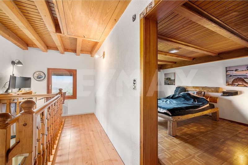 Découvrez cette charmante maison mitoyenne avec vue imprenable sur les Préalpes ! (8)
