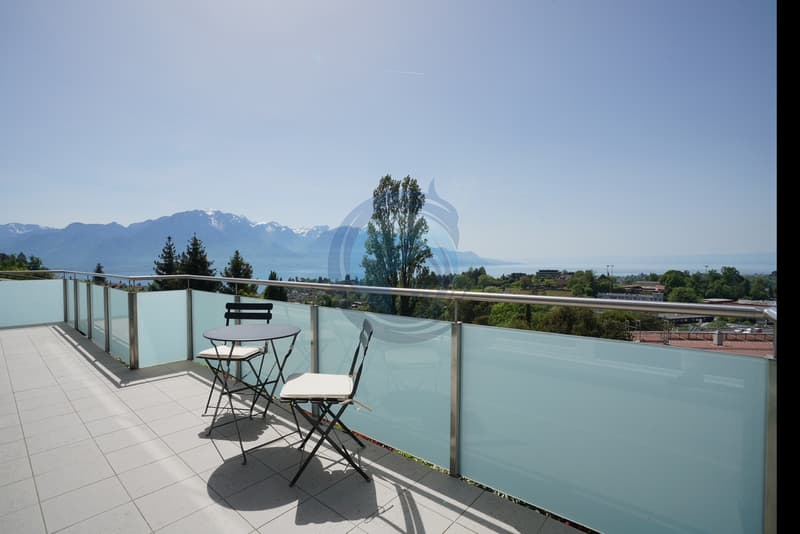 MAGNIFIQUE APPARTEMENT DE STANDING AVEC VUE LAC ET MONTAGNES (5)