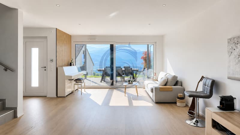JOLIE VILLA JUMELLE DE 5.5 PIECES AVEC VUE SUR LE LAC (6)