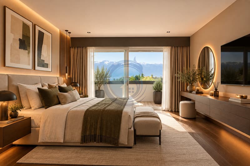 SOMPTUEUX APPARTEMENT EN DUPLEX DE 5.5 PIÈCES AVEC VUE SUR LE LAC (12)