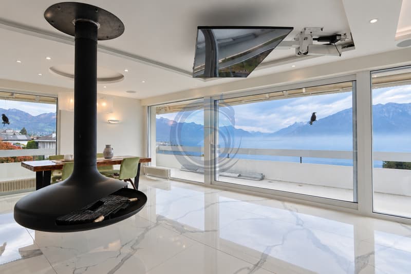 MAGNIFIQUE APPARTEMENT DE STANDING DE 4,5 PIÈCES AVEC VUE SUR LE LAC (4)