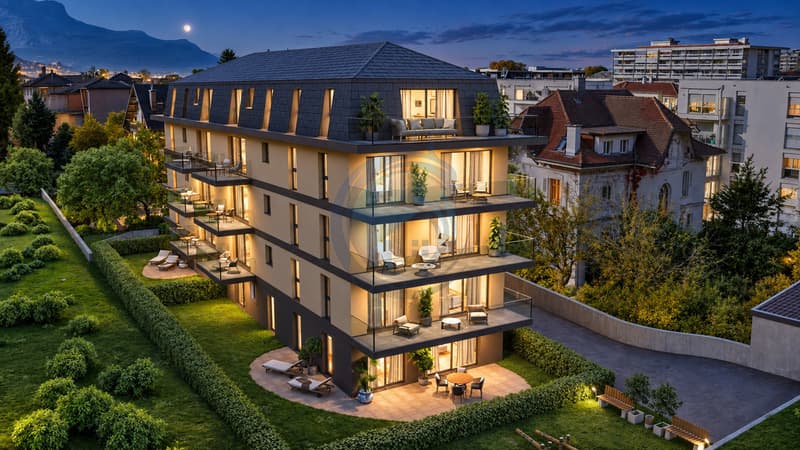 BEL APPARTEMENT DE 4.5 PIÈCES NEUF AU REZ-DE-CHAUSSÉE AVEC JARDIN (7)