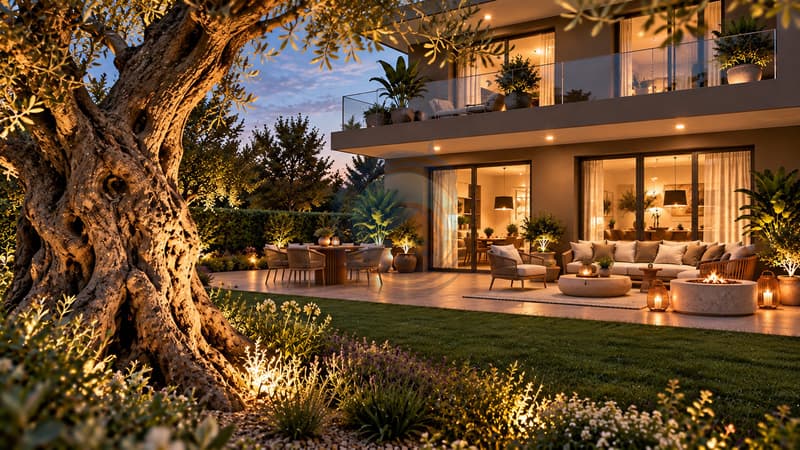 BEL APPARTEMENT DE 4.5 PIÈCES NEUF AU REZ-DE-CHAUSSÉE AVEC JARDIN (10)