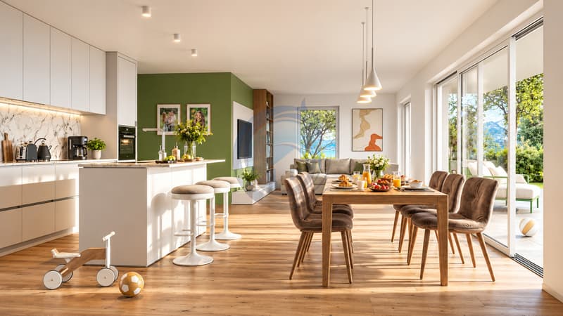 BEL APPARTEMENT DE 4.5 PIÈCES NEUF AU REZ-DE-CHAUSSÉE AVEC JARDIN (4)