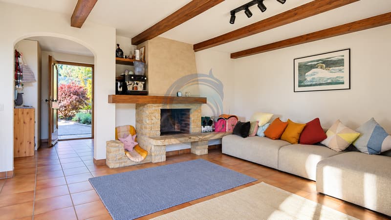 CHARMANTE VILLA INDIVIDUELLE "VAUDOISE" AVEC JARDIN ET VUE SUR LE LAC (10)