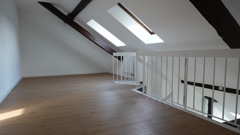Gemütliche Maisonette Whg. mit Balkon + eigenem WM/TU - zentrale Stadtlage - (9)