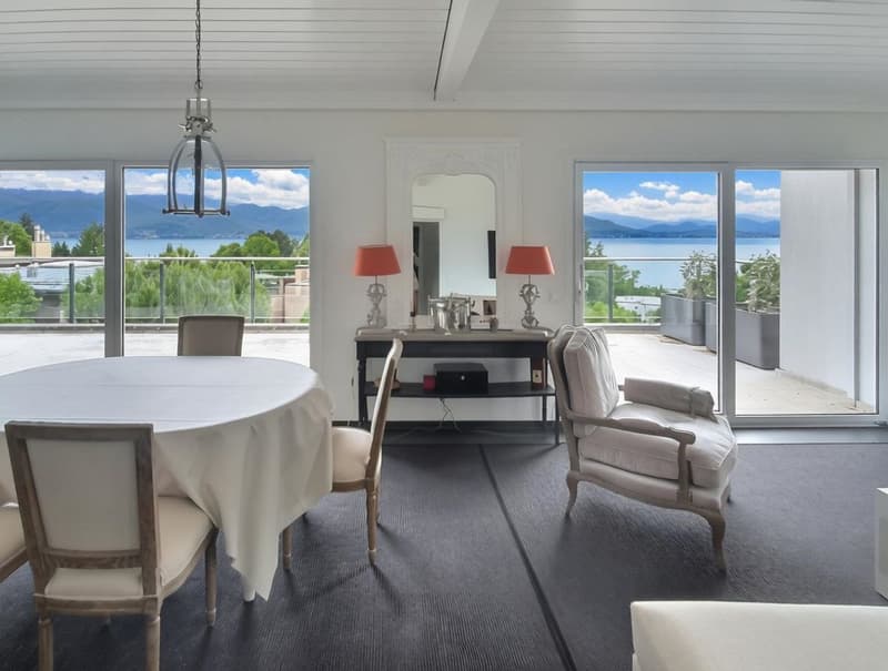 In the attic, with a magnificent view of the lake (4)