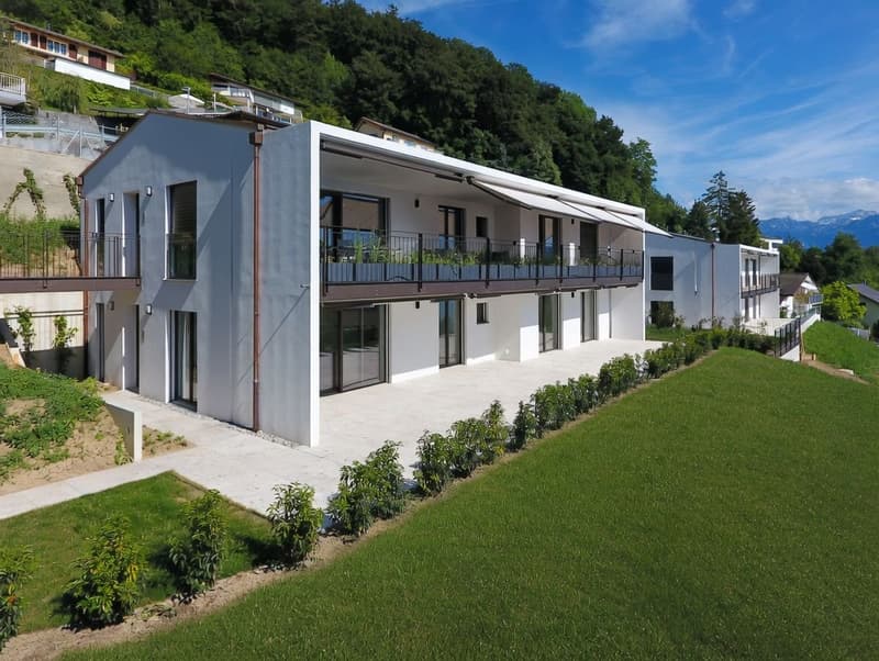 Schöne Aussicht auf den See - mit Terrasse und Garten (2)