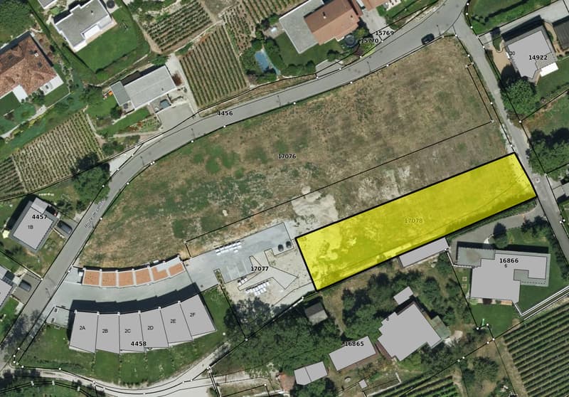 Terrain à bâtir dans une zone privilégiée des hauts de Sion (1)