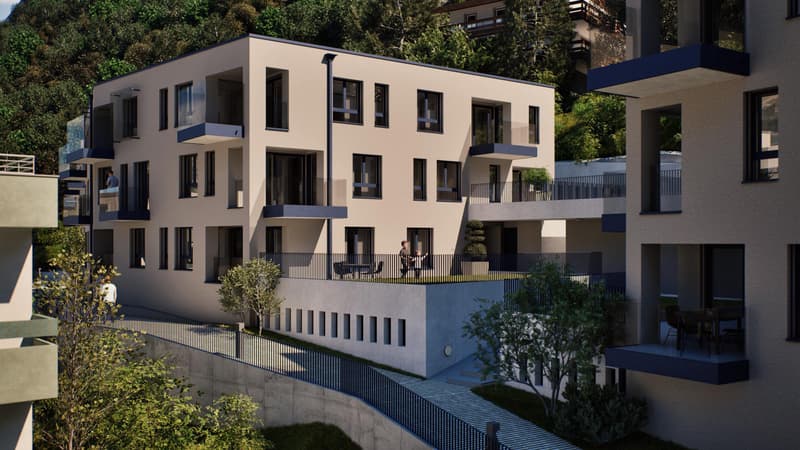Vivere in modo unico, godere durevolmente - Weingartenweg 26-30, Visp (2)