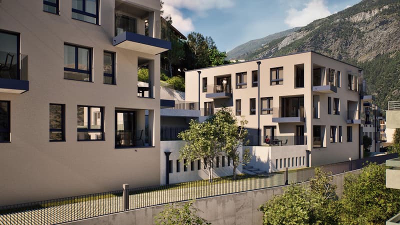 Vivere in modo unico, godere durevolmente - Weingartenweg 26-30, Visp (4)