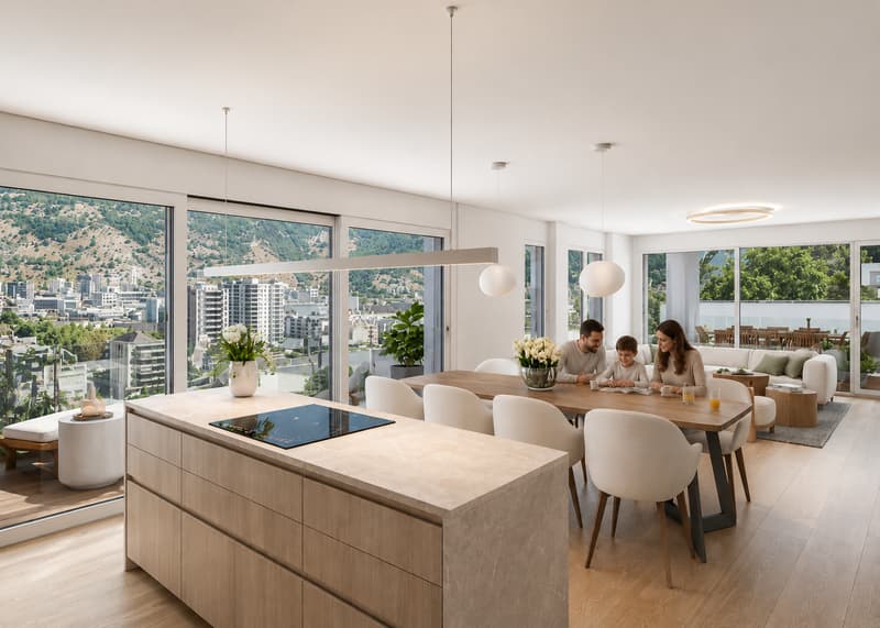 Unique living, lasting enjoyment - Weingartenweg 26-30, Visp (3)